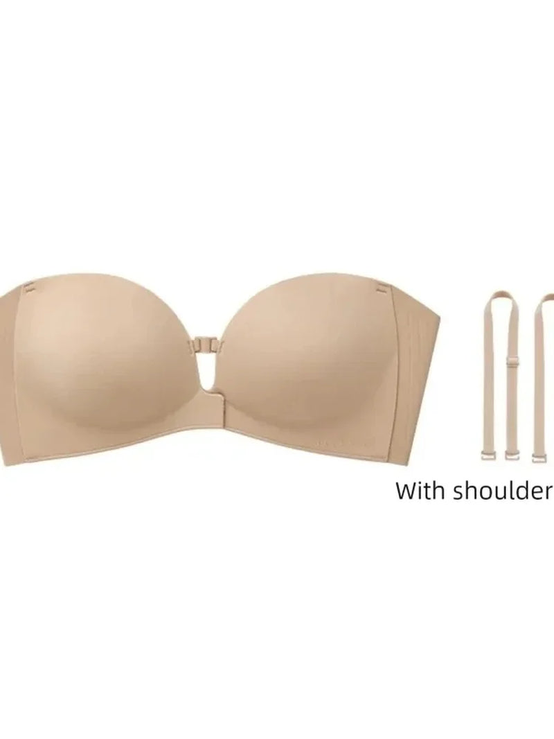 Body Foundation Skin Tone Shapewear Flawless Nude Seamless Bra Tummy Control Push up Invisible Cooling Ice Silk Wedding Date