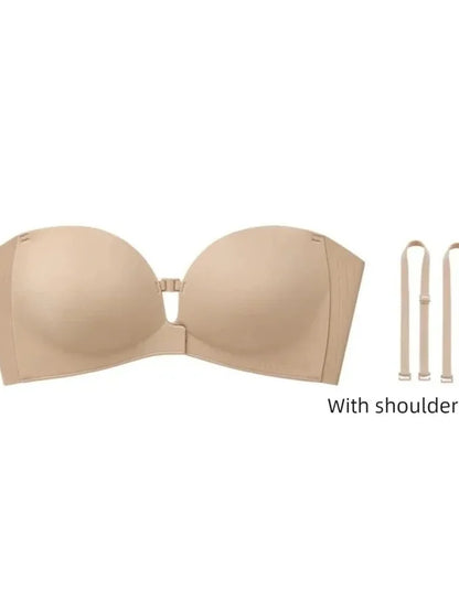 Body Foundation Skin Tone Shapewear Flawless Nude Seamless Bra Tummy Control Push up Invisible Cooling Ice Silk Wedding Date