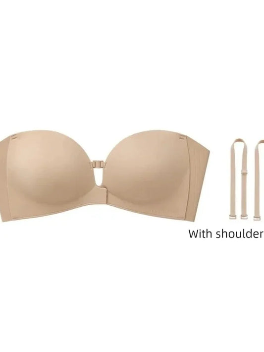 Body Foundation Skin Tone Shapewear Flawless Nude Seamless Bra Tummy Control Push up Invisible Cooling Ice Silk Wedding Date