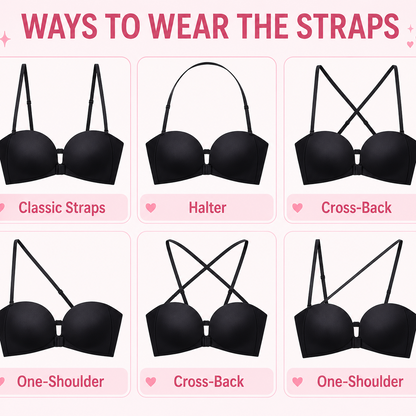 PullUpBras™ Strapless PullUp  Bra